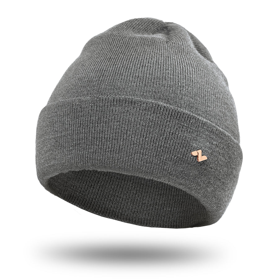 Merino Beanie in taupe