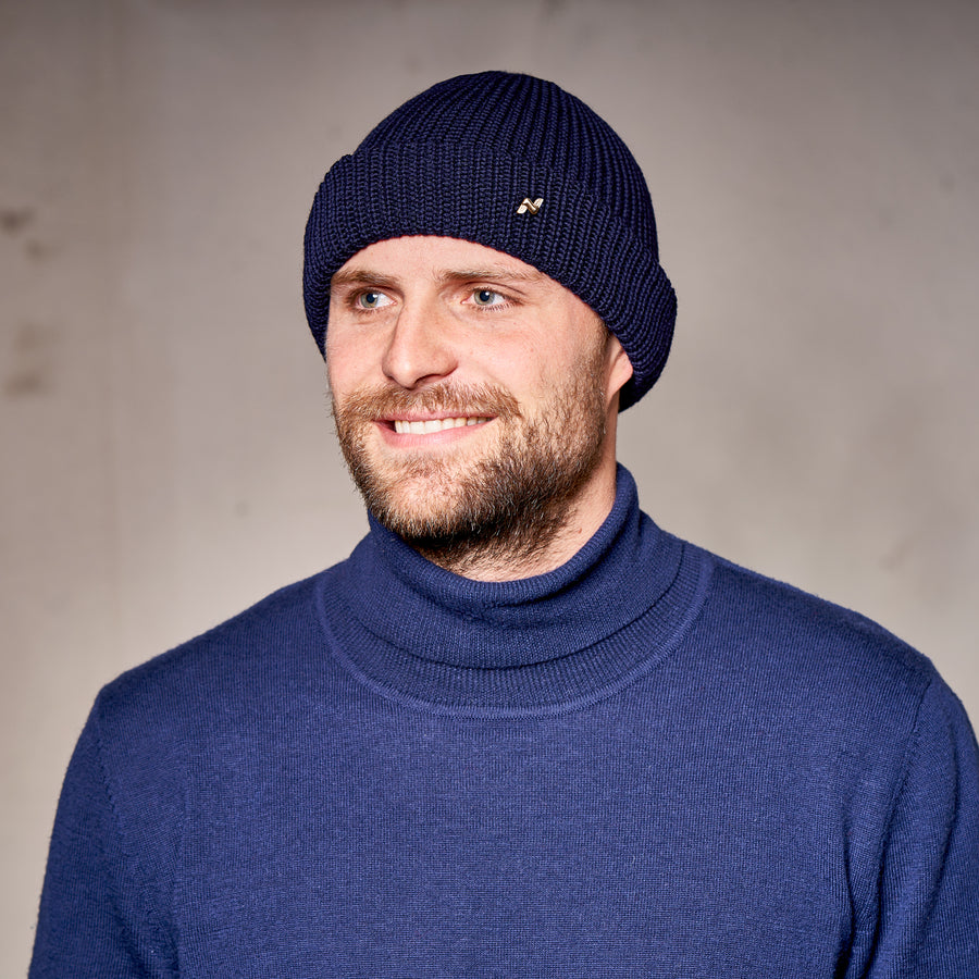 Troyer Mütze in navy