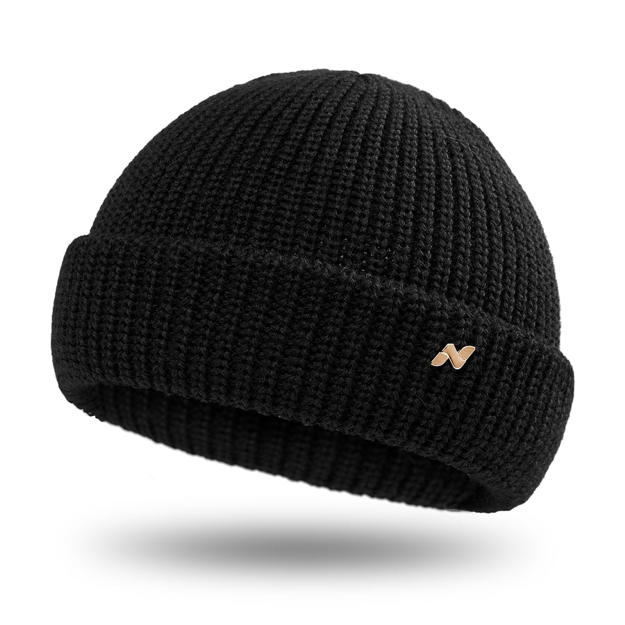 Troyer Mütze in schwarz